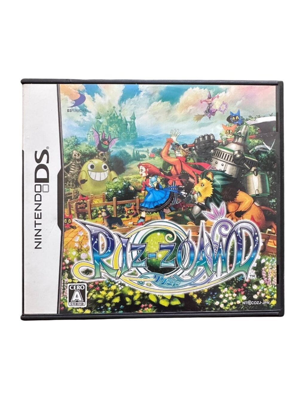 Riz-Zoawd Nintendo DS Japanese RPG Adventure Complete With Manual & Case